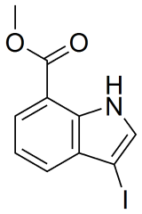 methyl 3-iodo-1H-indole-7-carboxylate