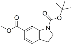 1-tert-butyl 6-methyl 2,3-dihydro-1h-indole-1,6-dicarboxylate