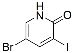 5-bromo-3-iodo-1,2-dihydropyridin-2-one