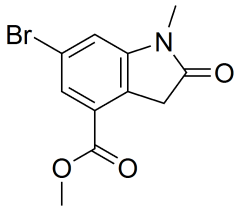 methyl 6-bromo-1-methyl-2-oxoindoline-4-carboxylate