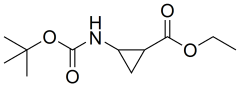 ethyl 2-{[(tert-butoxy)carbonyl]amino}cyclopropane-1-carboxylate