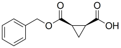 (1S,2R)-rel-2-[(benzyloxy)carbonyl]cyclopropane-1-carboxylic acid