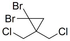 1,1-dibromo-2,2-bis(chloromethyl)cyclopropane