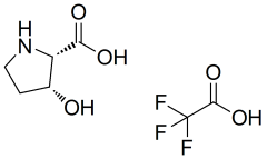 cis-3-hydroxypyrrolidine-2-carboxylic acid 2,2,2-trifluoroacetic acid