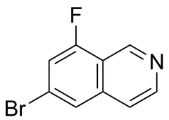 6-bromo-8-fluoroisoquinoline