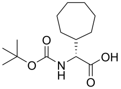 (R)-2-((tert-butoxycarbonyl)amino)-2-cycloheptylacetic acid