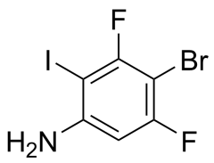 4-bromo-3,5-difluoro-2-iodoaniline
