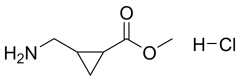 methyl 2-(aminomethyl)cyclopropane-1-carboxylate hydrochloride
