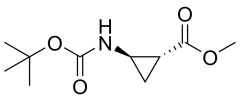 methyl trans-2-((tert-butoxycarbonyl)amino)cyclopropane-1-carboxylate