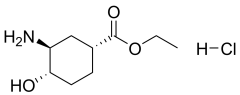 ethyl (1R,3S,4S)-3-amino-4-hydroxycyclohexane-1-carboxylate hydrochloride