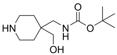 tert-butyl N-{[4-(hydroxymethyl)piperidin-4-yl]methyl}carbamate