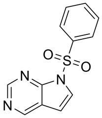 7-(benzenesulfonyl)-7H-pyrrolo[2,3-d]pyrimidine