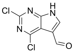 2,4-dichloro-7H-pyrrolo[2,3-d]pyrimidine-5-carbaldehyde