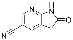2-oxo-1H,2H,3H-pyrrolo[2,3-b]pyridine-5-carbonitrile
