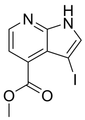 methyl 3-iodo-1H-pyrrolo[2,3-b]pyridine-4-carboxylate