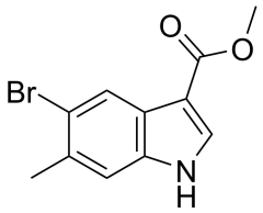 methyl 5-bromo-6-methyl-1H-indole-3-carboxylate