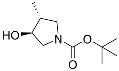 tert-butyl trans-3-hydroxy-4-methylpyrrolidine-1-carboxylate
