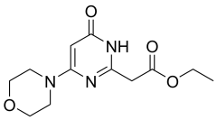 ethyl 2-[4-(morpholin-4-yl)-6-oxo-1,6-dihydropyrimidin-2-yl]acetate