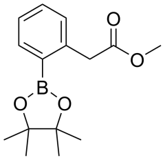 methyl 2-[2-(tetramethyl-1,3,2-dioxaborolan-2-yl)phenyl]acetate