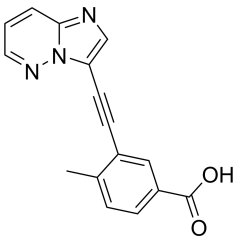 3-(2-{imidazo[1,2-b]pyridazin-3-yl}ethynyl)-4-methylbenzoic acid