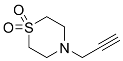 4-(prop-2-yn-1-yl)-1-thiomorpholine-1,1-dione