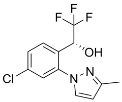 (1R)-1-[4-chloro-2-(3-methyl-1H-pyrazol-1-yl)phenyl]-2,2,2-trifluoroethan-1-ol