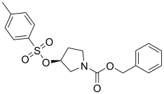benzyl (3S)-3-[(4-methylbenzenesulfonyl)oxy]pyrrolidine-1-carboxylate