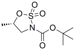 tert-butyl (5S)-5-methyl-2,2-dioxo-1,2,3-oxathiazolidine-3-carboxylate