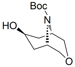 endo-9-boc-7-hydroxy-3-oxa-9-azabicyclo[3.3.1]nonane