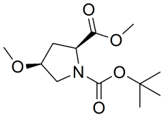 1-(tert-butyl) 2-methyl (2S,4S)-4-methoxypyrrolidine-1,2-dicarboxylate