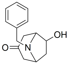 8-benzyl-6-hydroxy-8-azabicyclo[3.2.1]octan-3-one
