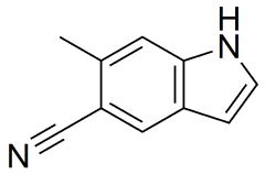 5-cyano-6-methyl indole