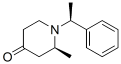 (2S)-2-methyl-1-[(1S)-1-phenylethyl]piperidin-4-one