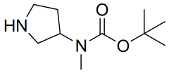 tert-butyl N-methyl-N-(pyrrolidin-3-yl)carbamate