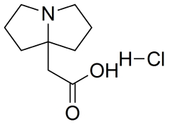 2-(hexahydro-1H-pyrrolizin-7a-yl)acetic acid hydrochloride