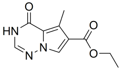 ethyl 5-methyl-4-oxo-3H,4H-pyrrolo[2,1-f][1,2,4]triazine-6-carboxylate