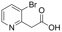 2-(3-bromopyridin-2-yl)acetic acid