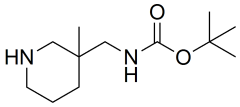 tert-butyl N-[(3-methylpiperidin-3-yl)methyl]carbamate