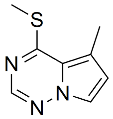 5-methyl-4-(methylsulfanyl)pyrrolo[2,1-f][1,2,4]triazine