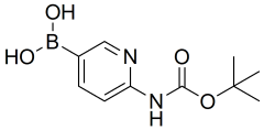 (6-{[(tert-butoxy)carbonyl]amino}pyridin-3-yl)boronic acid