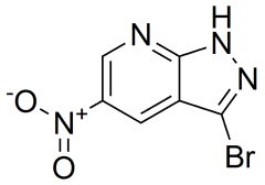 3-bromo-5-nitro-1H-pyrazolo[3,4-b]pyridine
