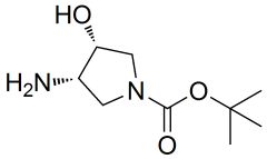 cis-3-amino-1-boc-4-hydroxypyrrolidine