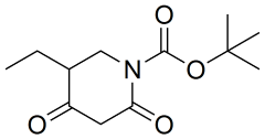 tert-butyl 5-ethyl-2,4-dioxopiperidine-1-carboxylate