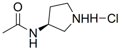 N-[(3S)-pyrrolidin-3-yl]acetamide hydrochloride
