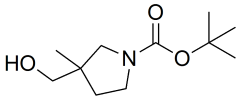 tert-butyl 3-(hydroxymethyl)-3-methylpyrrolidine-1-carboxylate