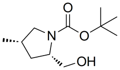 tert-butyl (2S,4S)-2-(hydroxymethyl)-4-methylpyrrolidine-1-carboxylate