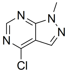 4-chloro-1-methyl-1H-pyrazolo[3,4-d]pyrimidine