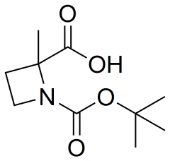 1-[(tert-butoxy)carbonyl]-2-methylazetidine-2-carboxylic acid