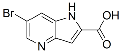 6-bromo-1H-pyrrolo[3,2-b]pyridine-2-carboxylic acid