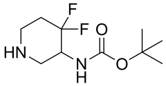 tert-butyl N-(4,4-difluoropiperidin-3-yl)carbamate